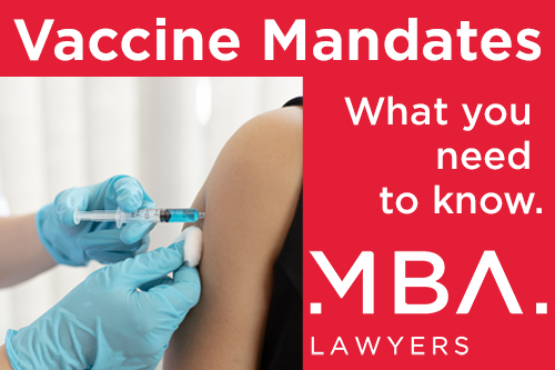 MBA Lawyers - Vaccine Mandate
