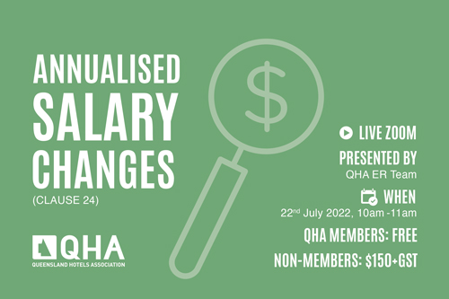 Annualised Salary Changes (Clause 24)