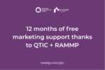 12 MONTHS FREE MARKETING SUPPORT