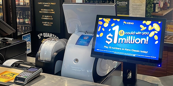 New Keno terminal rollout underway