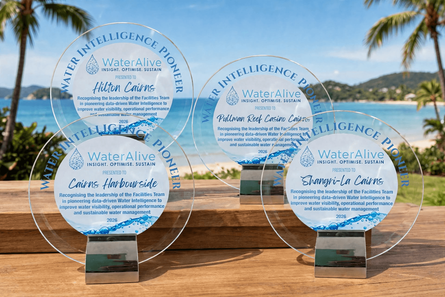 Cairns Hotels Recognised for Water Leadership