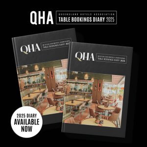 QHA table bookings diary 2025